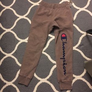 Champion logo joggers reverse weave